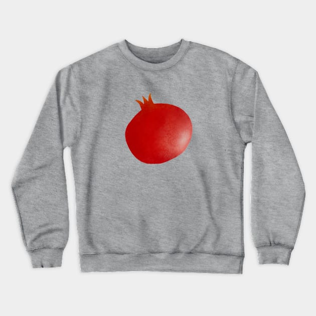 Pomegranate Crewneck Sweatshirt by Obstinate and Literate